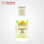 Vitamin E Oil, 70,000 IU, Sundown Naturals, 75 ml