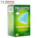 Nicorette chewing gum