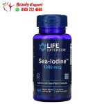 Life extension sea iodine 1000 mcg thyroid gland functions supporter