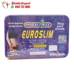 Herbal max euroslim fat burning capsules for weight loss