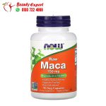 NOW Foods Maca Raw 750 mg capsules for healthy sexual activity