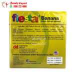 واقي ذكري فيستا لتعزيز المتعة والإثارة بنكهة الموز من فييستا 3 قطع - Fiesta Banana - Ribbed & Flavoured Condoms