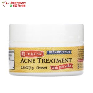 de la cruz sulfur ointment for acne and subcutaneous acne 6 g