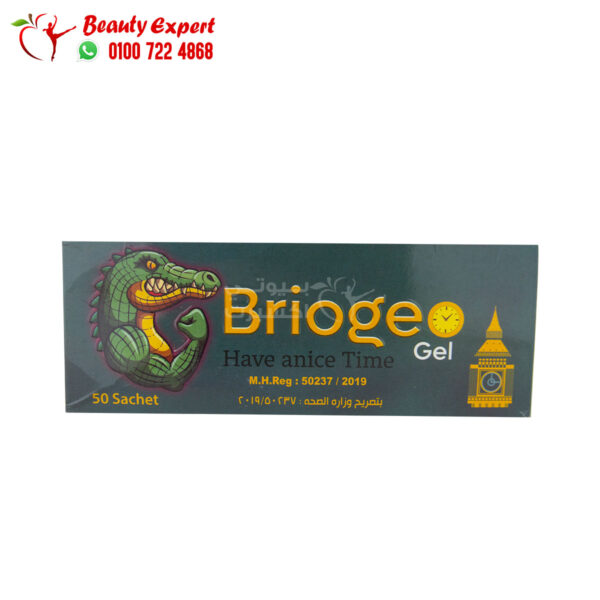 بريجو جل للرجال لعلاج سرعة القذف 50 كيس - Brioge Gel for men