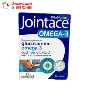 جوينت ايس حبوب بالاوميجا 3 وجلوكوزامين 30 كبسولة Jointace Omega 3