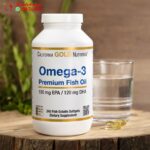 California Gold Nutrition omega 3 fish oil capsule for support overall health 240 Fish Gelatin Softgels