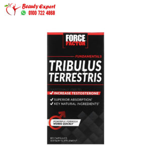 Force Factor tribulus terrestris capsules testosterone boost 60 Capsules