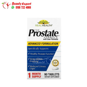 كبسولات الساو بالميتو لدعم صحة البروستاتا ريل هيلث 90 قرص Real Health the Prostate Formula with Saw Palmetto