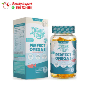 بيرفكت دواء اوميغا ٣ مع فيتامين د لدعم الصحة العامة أورجانيك نيشن 30 كبسولة perfect omega 3 with vitamin d3