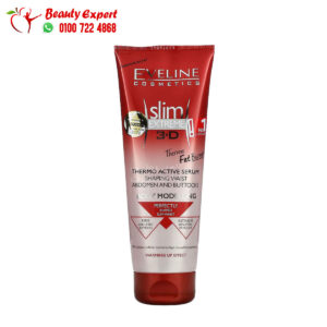 ايفلاين كوزمتكس دهان لتخسيس البطن والارداف 250 مل - Eveline Cosmetics, Slim Extreme 3D, Thermo Active Serum, 8.8 fl oz (250 ml)