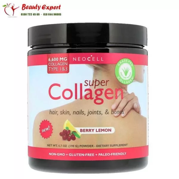 Neocell Super collagen powder - 6600 mg collagen type 1 & 3 - 190g - Image 1