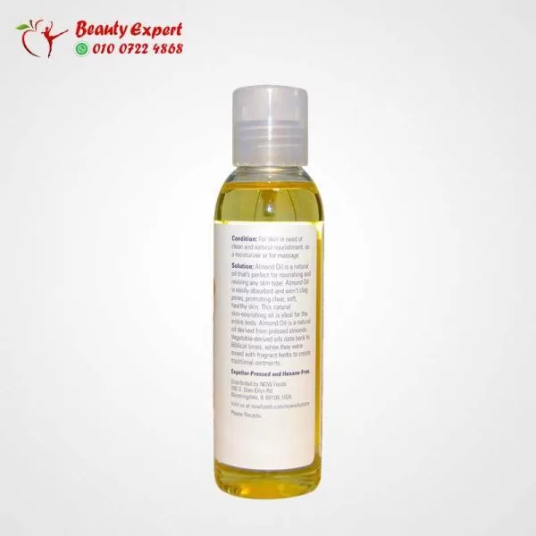 Sweet Almond Oil, Now Foods, Solutions, 118 ml