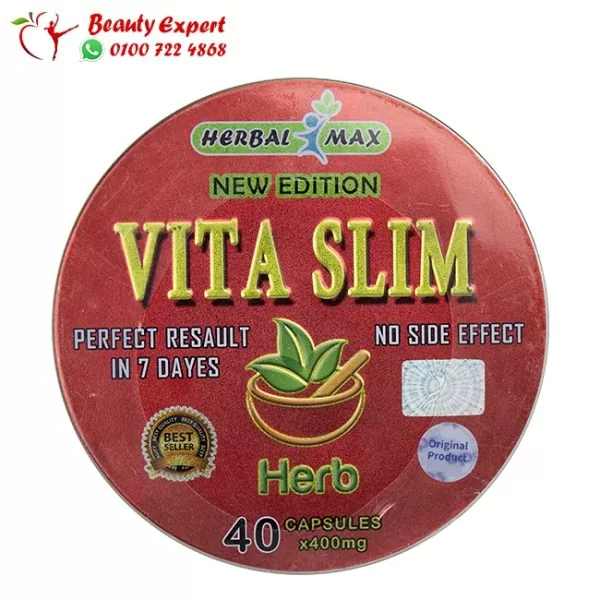 Vita slim pills for weight loss - 40 capsules - Image 1