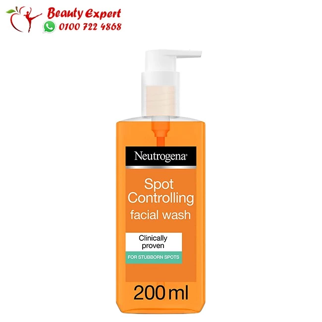 neutrogena spot controlling facial wash