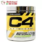 Cellucor original c4 pre workout with green apple flavour - 390 g