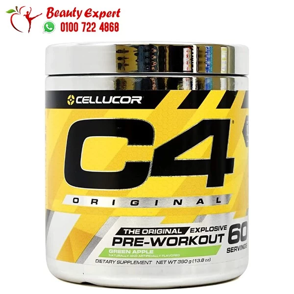 Cellucor original c4 pre workout with green apple flavour - 390 g - Image 1