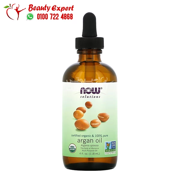 Now foods organic argan oil for moisturising dry hair and skin
