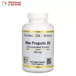 California Gold Nutrition Bee Propolis 2X Concentrated Extract 500 mg 240 Veggie Caps