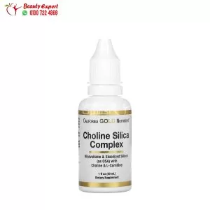 California Gold Nutrition, Choline Silica Complex, 1 fl oz (30 ml)