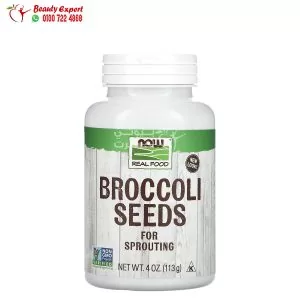 NOW Foods Real Food Broccoli Seeds 4 oz (113 g)