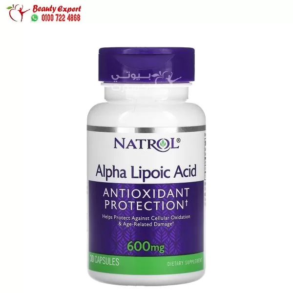 Natrol Alpha Lipoic Acid 600 mg 30 Capsules