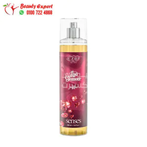 بادي اسبلاش eva للجسم سينسيز رد جلامور 240 مل - Eva Skin Care Senses Body Splash – Red Glamour