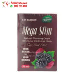 mega slim نقط ميجا سليم لزيادة معدل حرق الدهون 30 مل mega slim fat burner drops