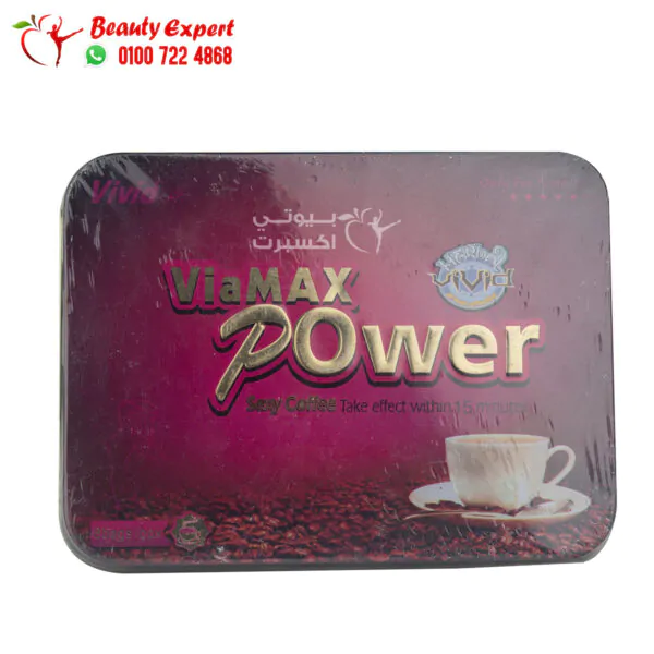 Viamax Coffee Power Women Sexy, 8 Sachets - Image 1