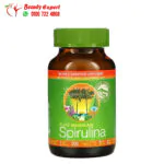 Pure hawaiian spirulina tablets to support body health 200 capsules