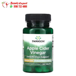 كبسولات خل التفاح للتنحيف والتخلص من السموم سوانسون 120 كبسولة Swanson Apple Cider Vinegar 200 mg