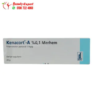 كيناكورت مرهم 0.1% لعلاج التهابات وقرح الفم عبوة 20جم kenacort -A 0.% merhem