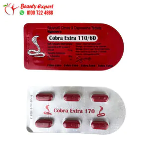 Cobra Extra 170 Tablet Red Original For Men 6 Tablets